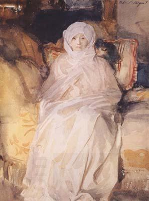 John Singer Sargent Mrs.Gardner in White (mk18)